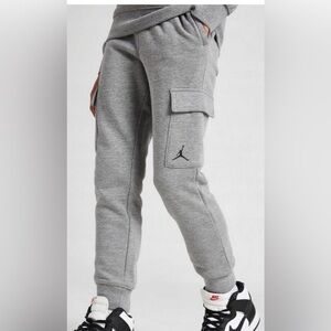Jordan Gray Kids Cargo Sweatpants